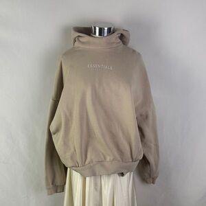 Essentials Fear Of God Cream Hoodie